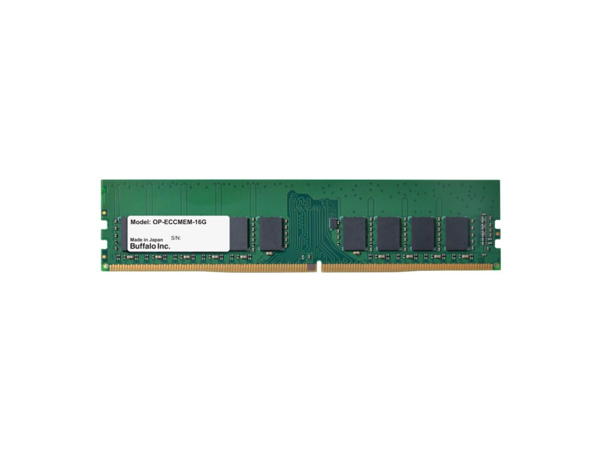 Actualización de memoria Buffalo DDR4 ECC de 16 GB x1 para Terastation 71210Rh