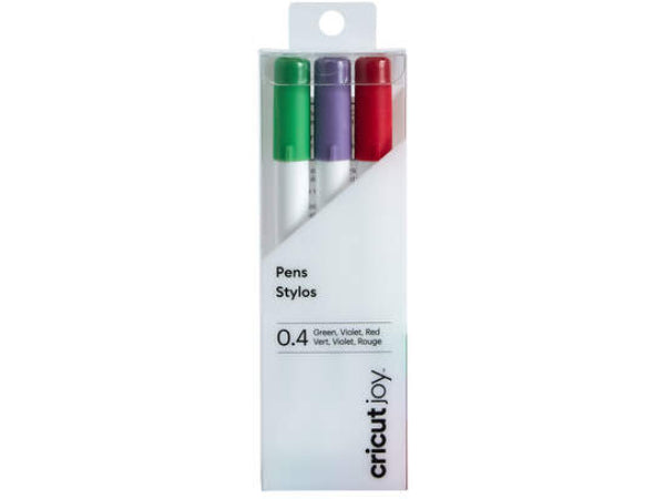 Cricut Joy - Rotulador de fibra - Rojo, verde y violeta (paquete de 3)