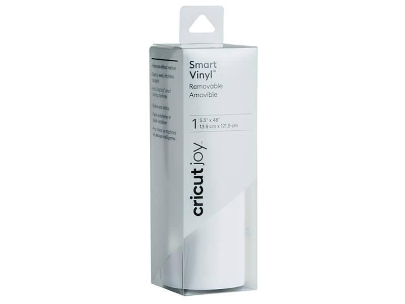 Cricut Joy Smart Vnl - Papel mate extraíble blanco (5,5 x 48 pulgadas)