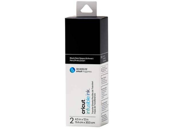 Tinta Cricut Inf Sld Blk 4.5X12(2)