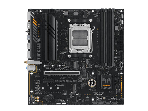 Asus Tuf Gaming A620M-Plus Wifi Amd Am5 Ryzen 7000 Ddr5 128Gb Microatx