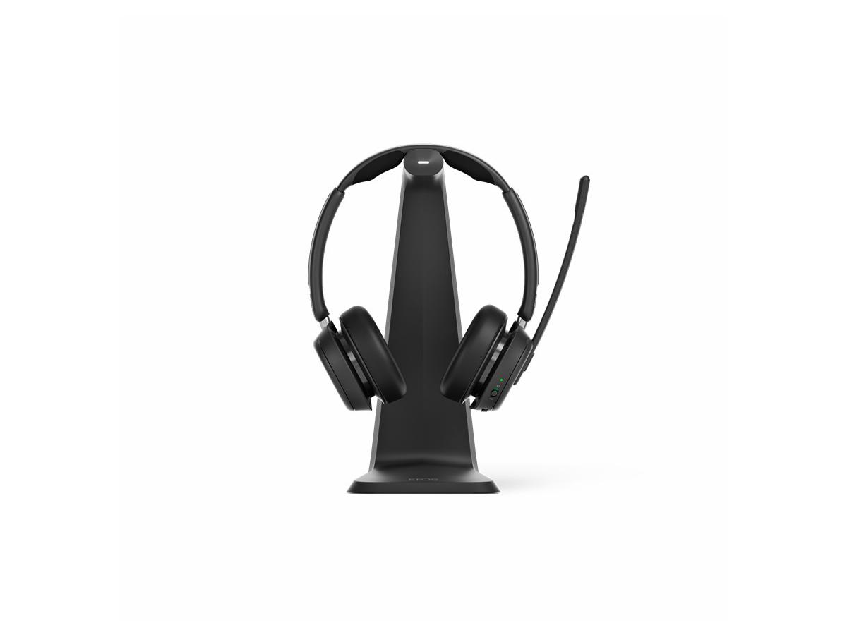 Paquete de 2 Epos: 2 auriculares Impact 1061T ANC + 2 cámaras web USB gratis