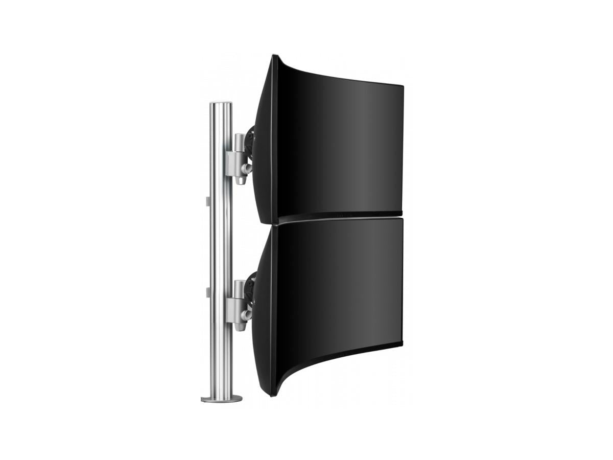 Support de poteau Atdec Dual Vert HD H Silvr
