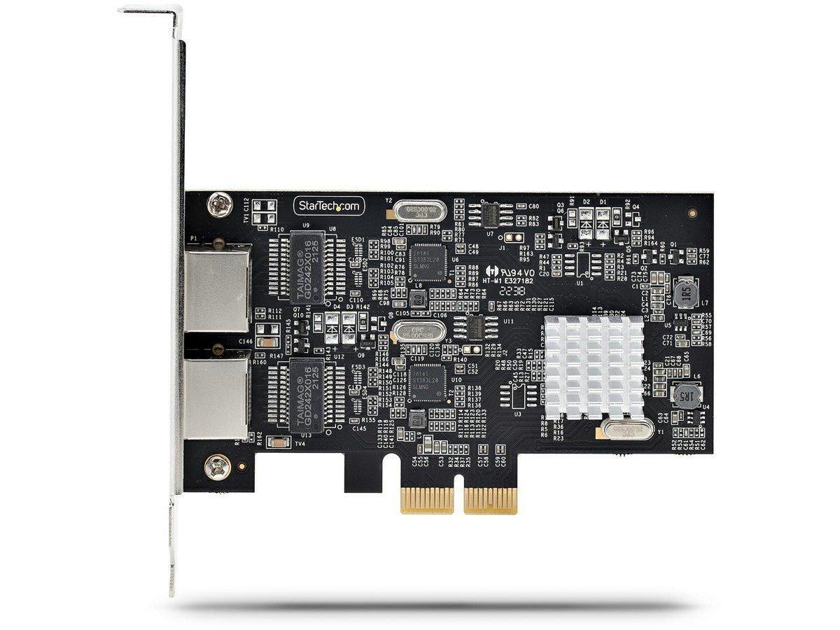 Tarjeta de red PCIe Nbase-T de 2 puertos y 2,5 Gbps de Startech.Com, Intel I225-