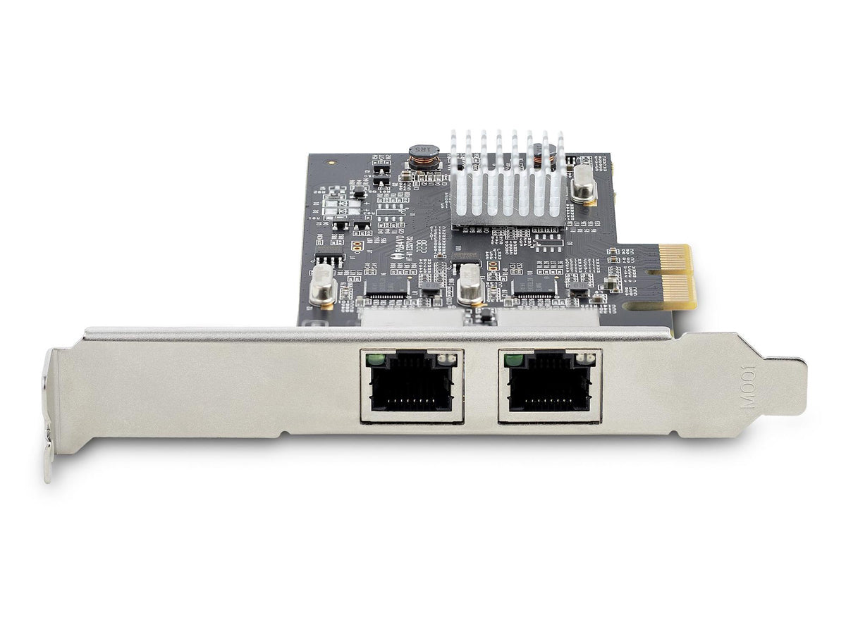 Tarjeta de red PCIe Nbase-T de 2 puertos y 2,5 Gbps de Startech.Com, Intel I225-