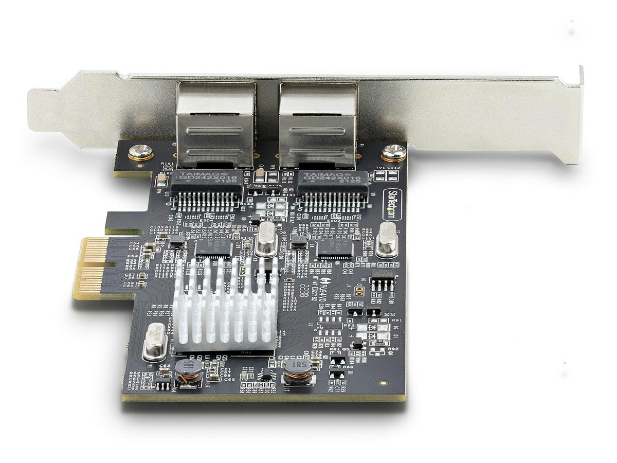 Tarjeta de red PCIe Nbase-T de 2 puertos y 2,5 Gbps de Startech.Com, Intel I225-