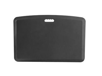 Intekview - Tapis de sol - Rectangulaire - 36,02 po x 24,02 po - Noir