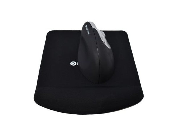 Nu-Tone Rectangle Gel Wrist Mouse Pad Black 180G