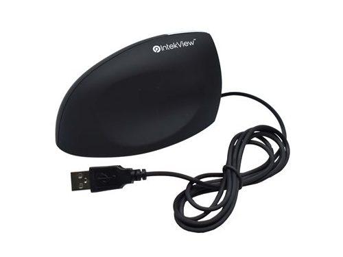 Intekview - Souris verticale - USB - Noir