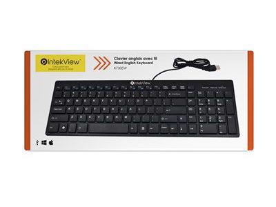 Clavier filaire Nu-Tone Intekview Slim V.2 (anglais)