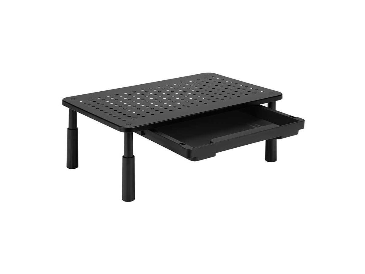 Soporte para computadora con altura ajustable y cajón Nu-Tone