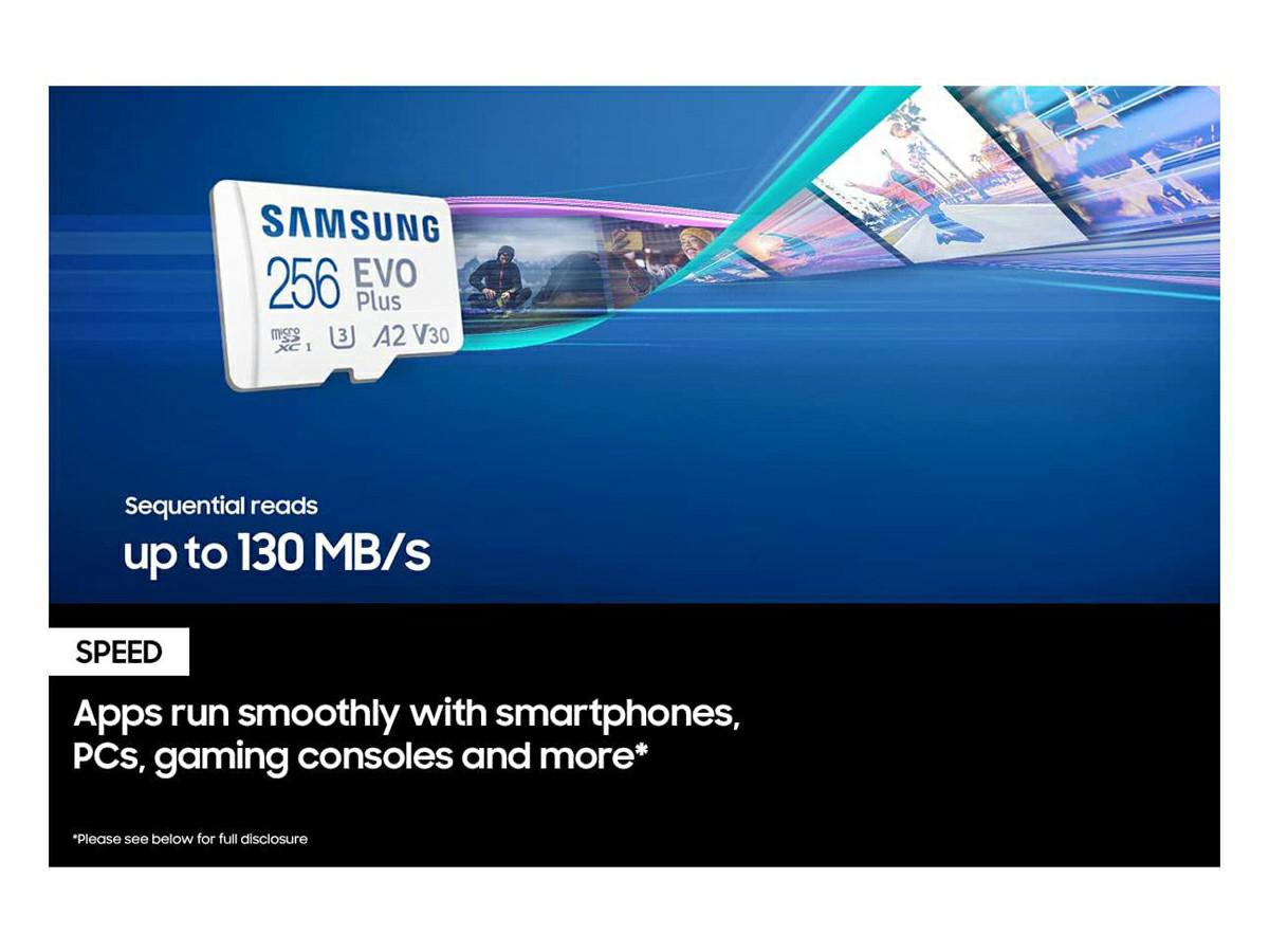 Samsung Evo Plus MicroSD de 256 GB