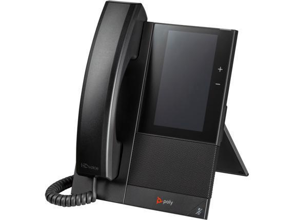 Teléfono multimedia empresarial HP Poly CCX 500 para Microsoft Teams y PoE-E