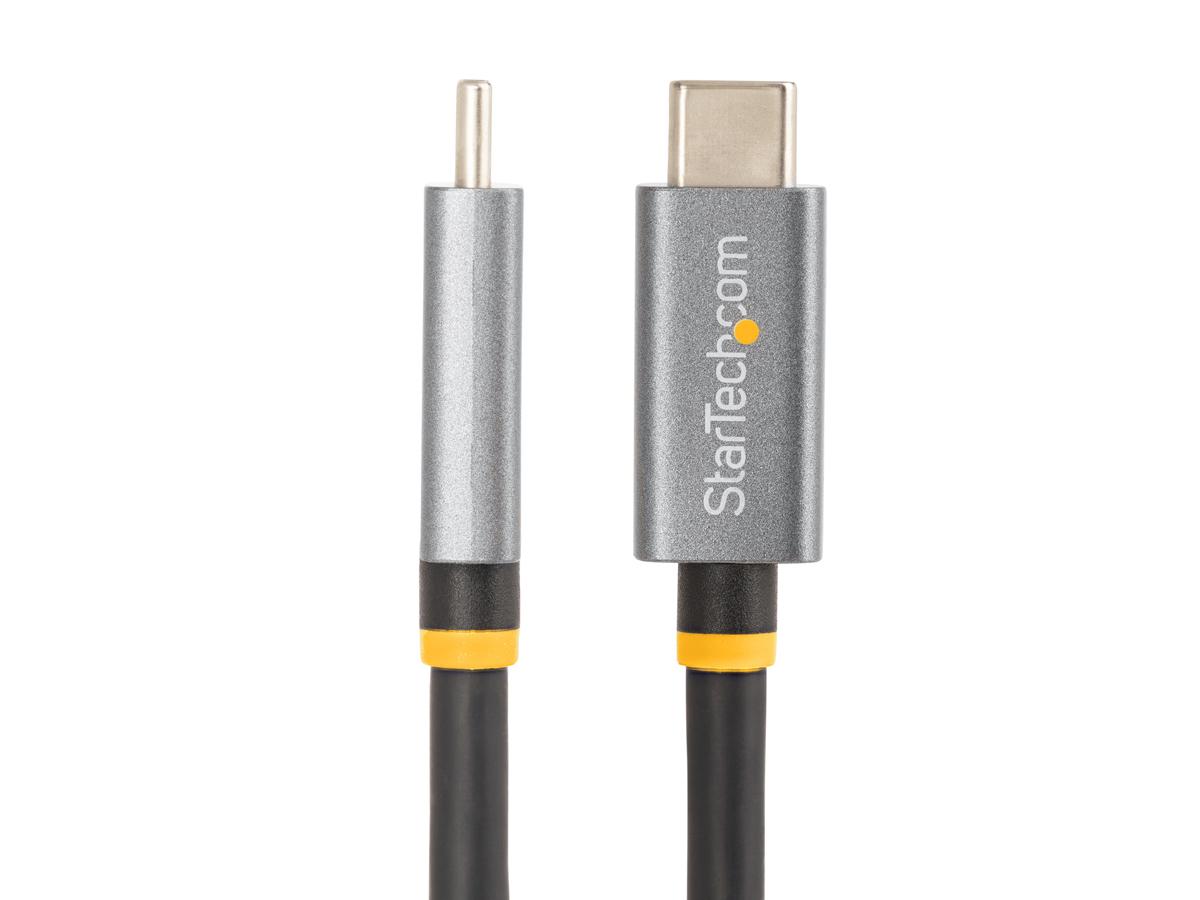 Cable USB-C certificado por Startech.Com (1 m) y USB-4, 40 unidades