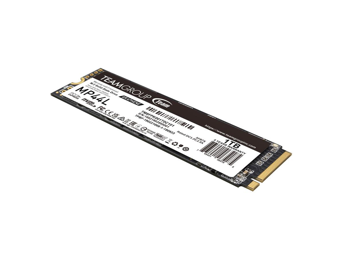 Carte graphique M.2-2280 PCI-E Gen4X4 MP44L 1 To 3D TLC NAND NVME