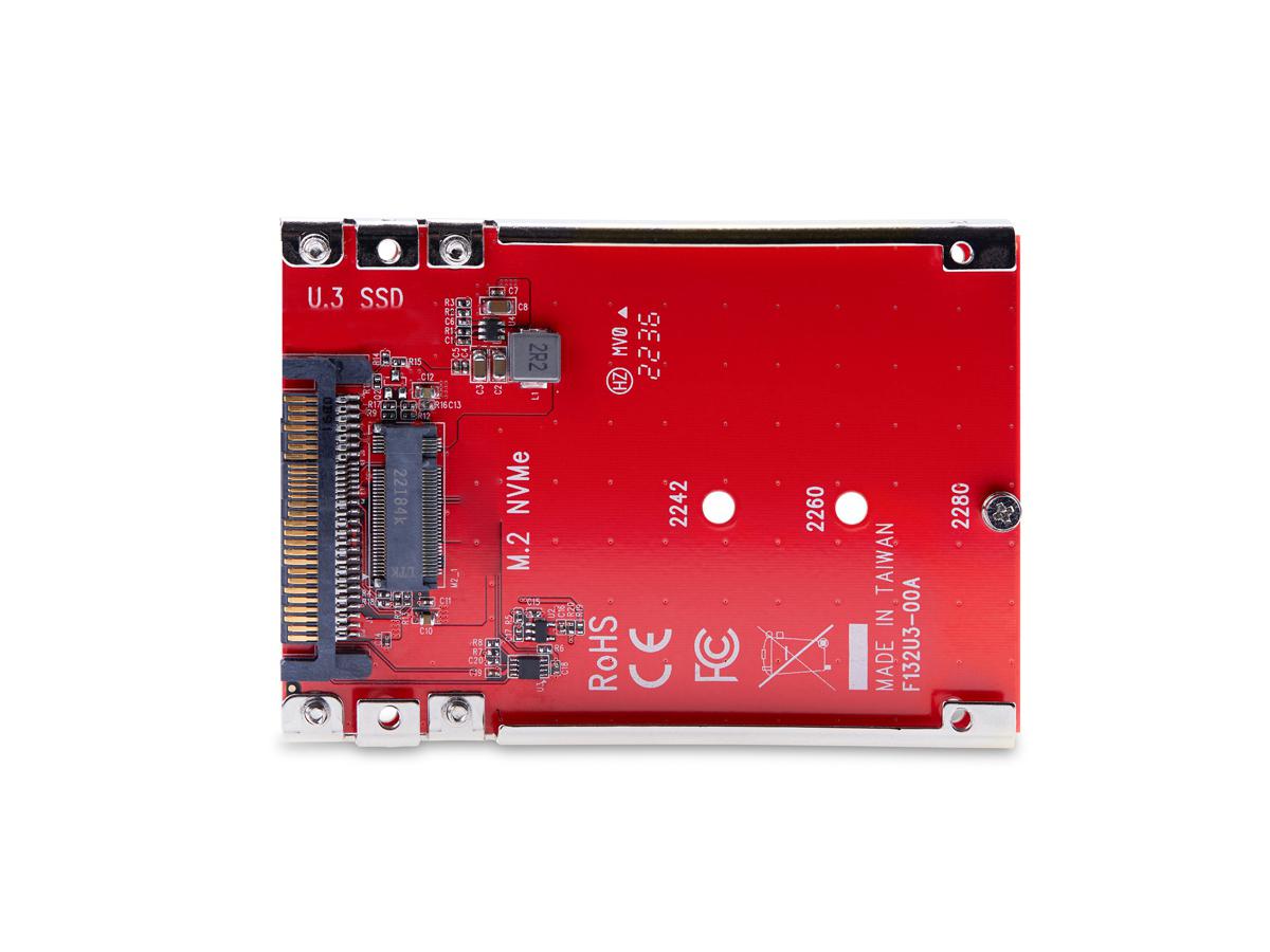 Adaptador Startech.Com M.2 a U.3 para SSD M.2 NVME y unidades PCIe M.2