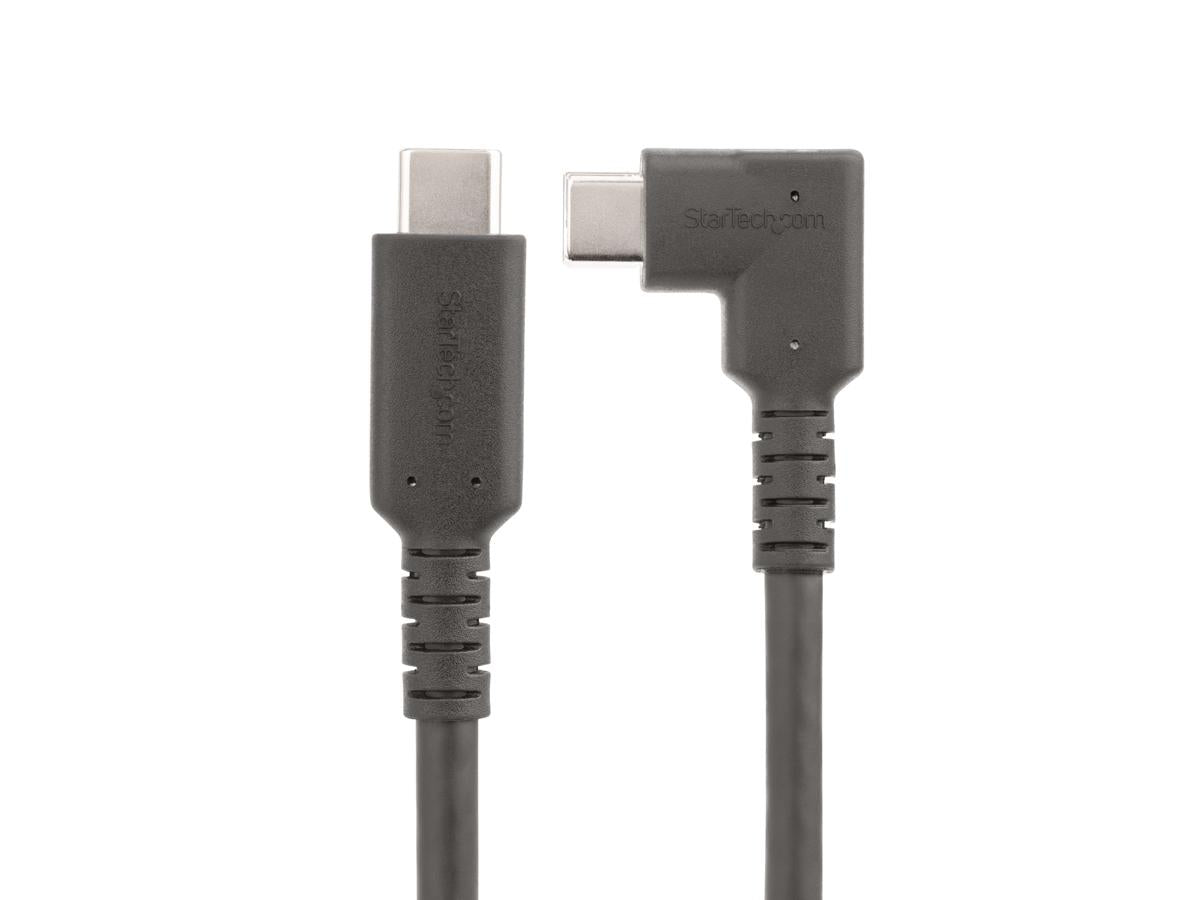 Cable USB-C resistente en ángulo recto de 2 m (6 pies) de Startech.Com, USB 3.2 Gen.