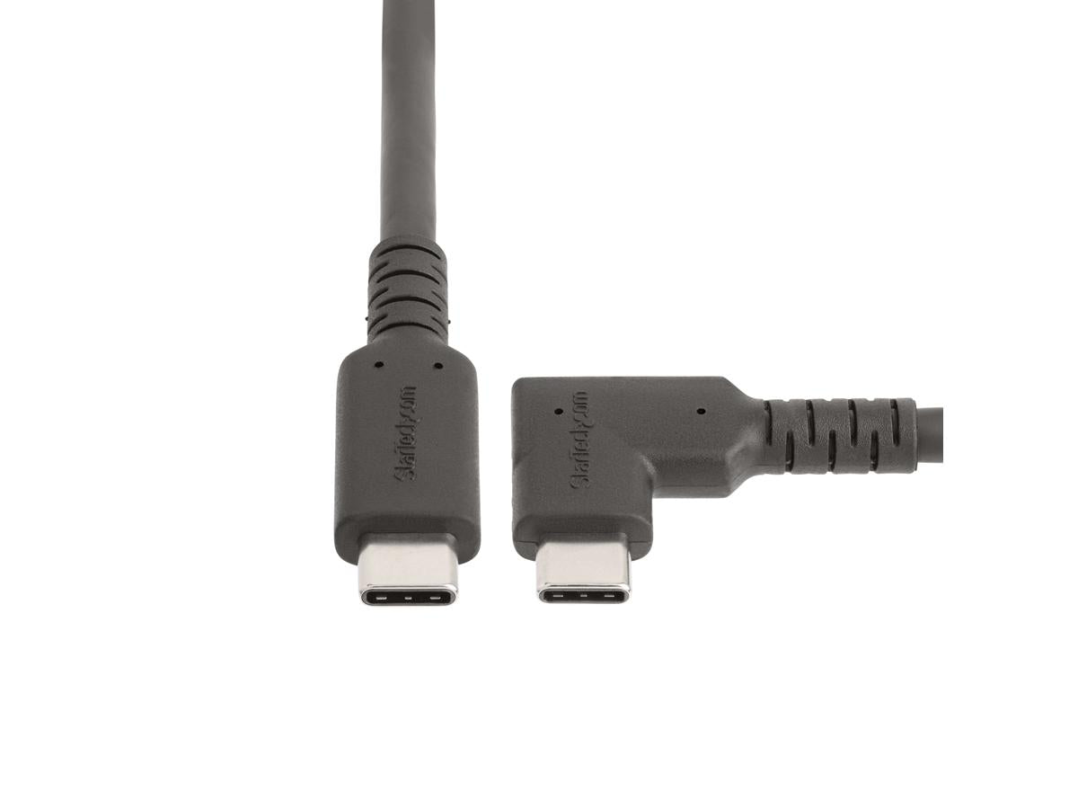 Cable USB-C resistente en ángulo recto de 2 m (6 pies) de Startech.Com, USB 3.2 Gen.