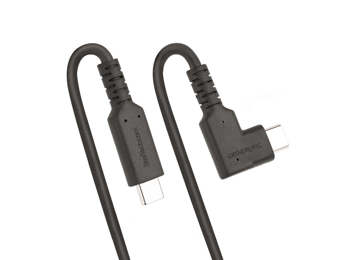 Cable USB-C resistente en ángulo recto de 2 m (6 pies) de Startech.Com, USB 3.2 Gen.