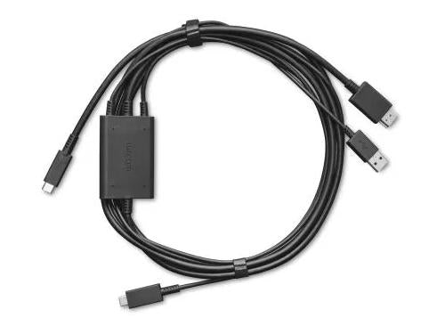 Câble 3 en 1 Wacom One 12/13T 2,0 m