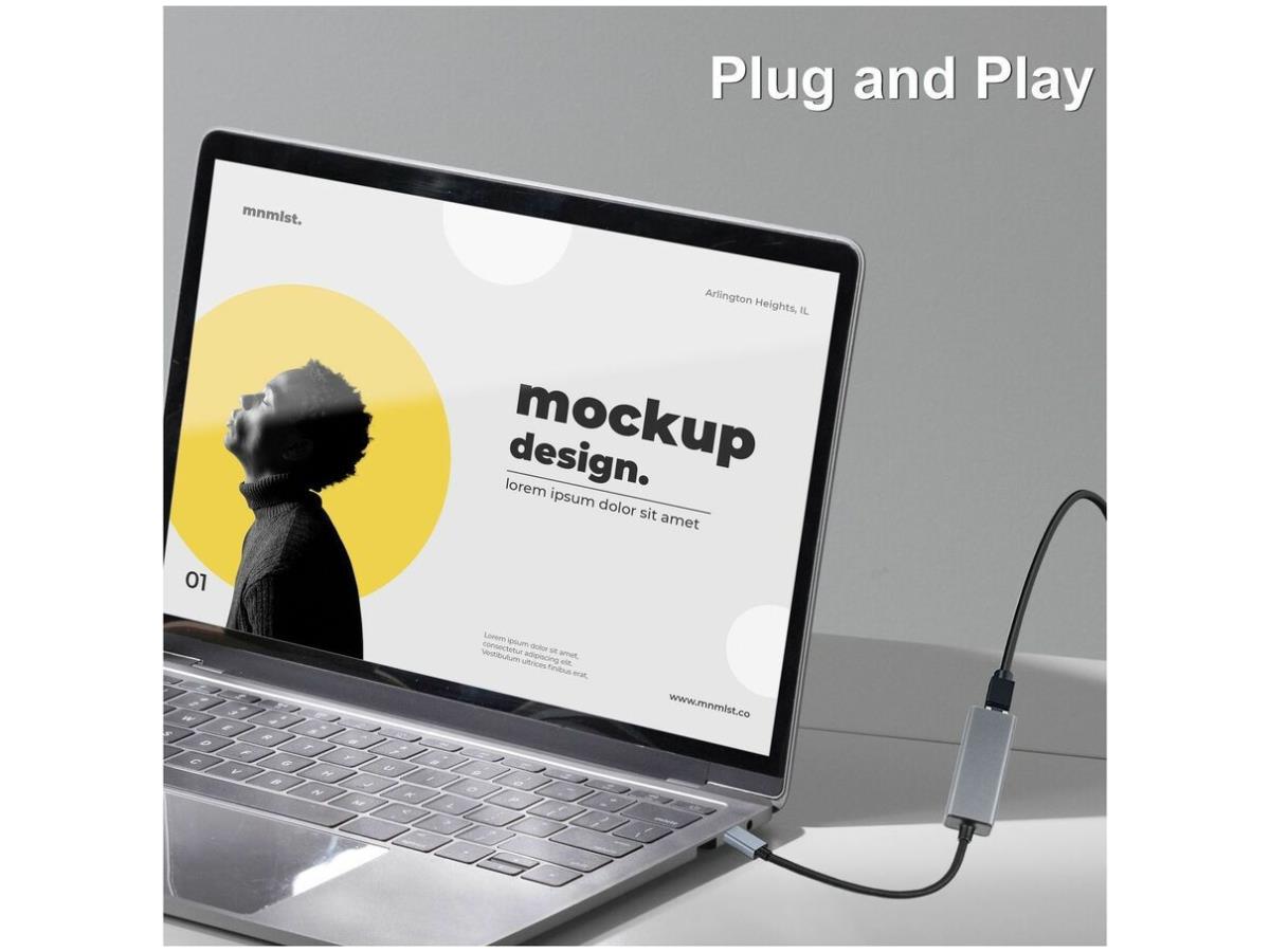 Adesso Usb-C To Ethernet Network Adapter (Taa Compliant)