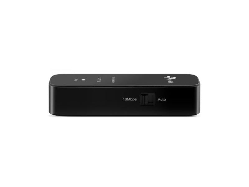Extension PoE Fast Ethernet TP-Link, port 1, entrée PoE RJ45 10/100 Mbps