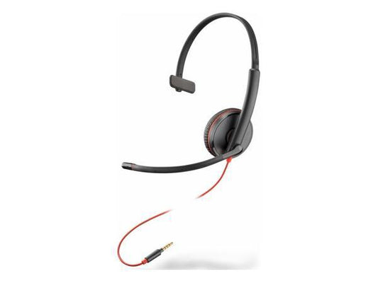 Casque HP Poly Blackwire 3215 - 3,5 mm
