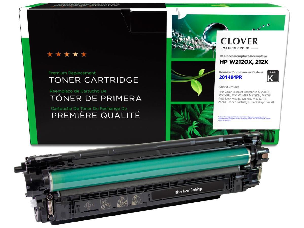 Cartucho de tóner negro remanufacturado de alto rendimiento Clover Imaging para