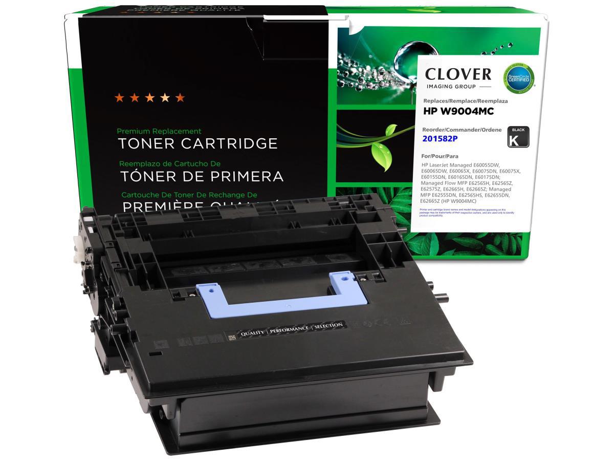 Cartucho de tóner remanufacturado Clover Imaging para HP W9004Mc