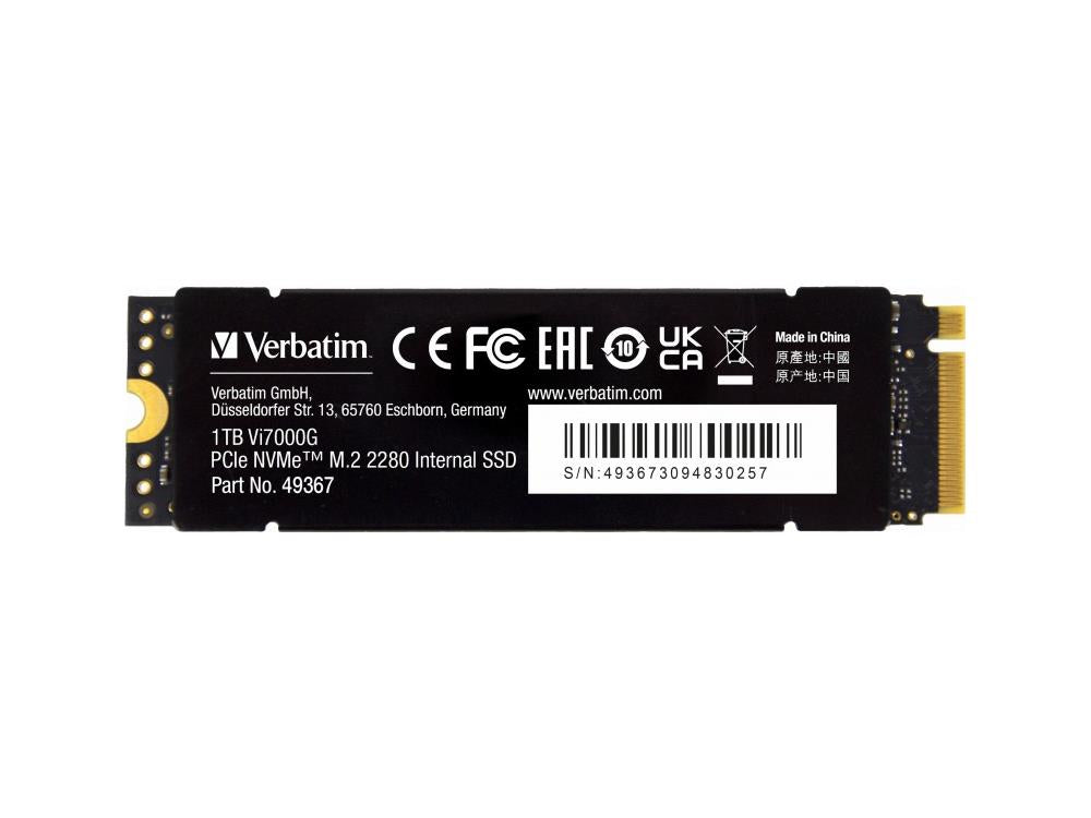 Verbatim 1Tb Vi7000G Pcie Nvme M.2 Ssd