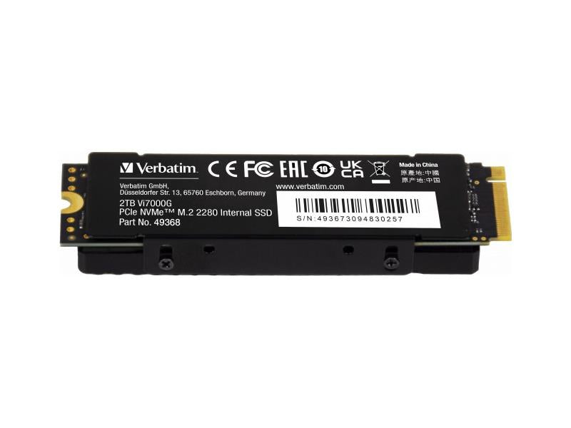 Disque SSD Verbatim Vi7000G 2 To PCIe NVMe M.2