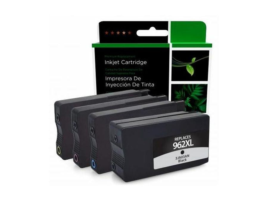 Clover Imaging Group - 4-Pack - High Yield - Black, Yellow, Cyan,