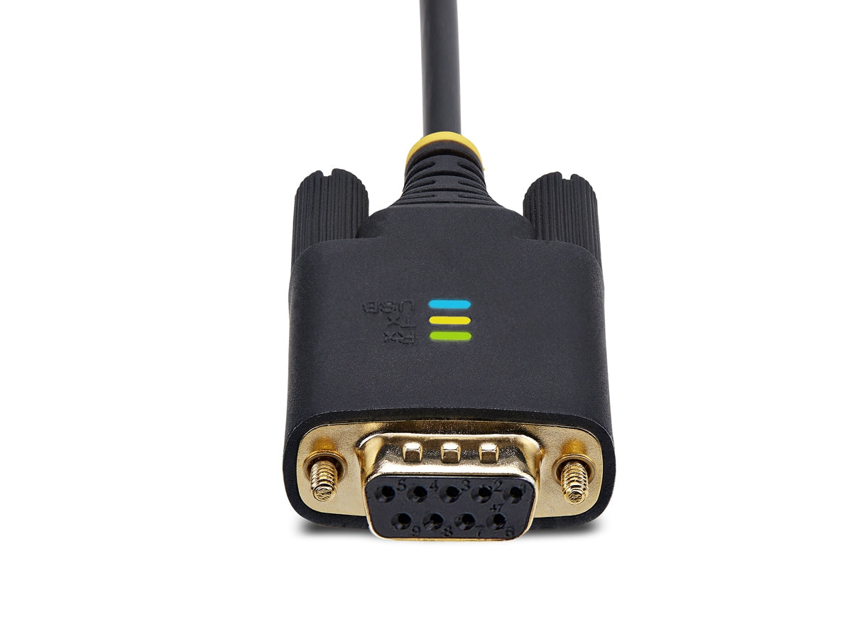Cable adaptador USB a serie de módem nulo de 3 m (10 pies) de Startech.Com, Int.