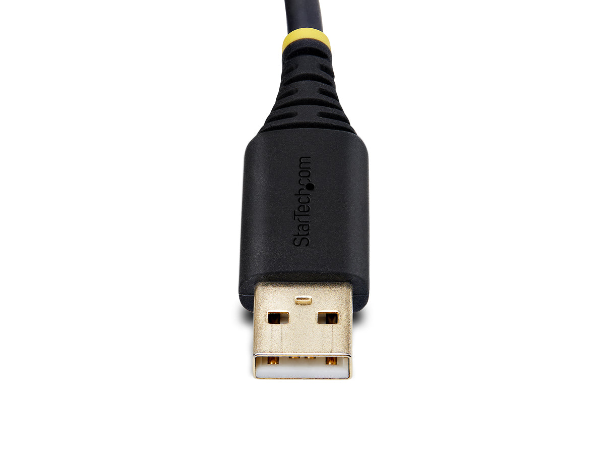 Cable adaptador USB a serie de módem nulo de 3 m (10 pies) de Startech.Com, Int.