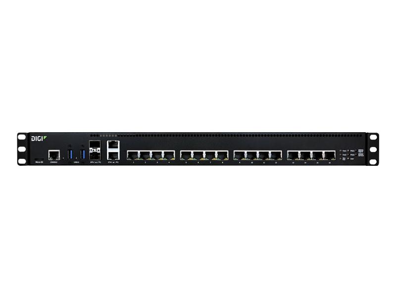 Serveur série Digi Connect Ez 16, 16 ports série RS-232, sans alimentation