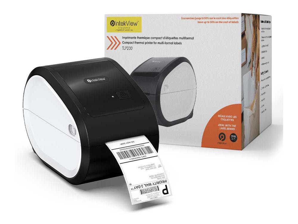 Imprimante d'étiquettes compacte multiformat Nu-Tone Intekview