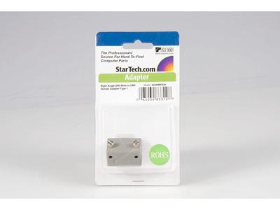 Adaptador de cable serie DB9 a DB9 en ángulo recto tipo 1 de Startech.Com