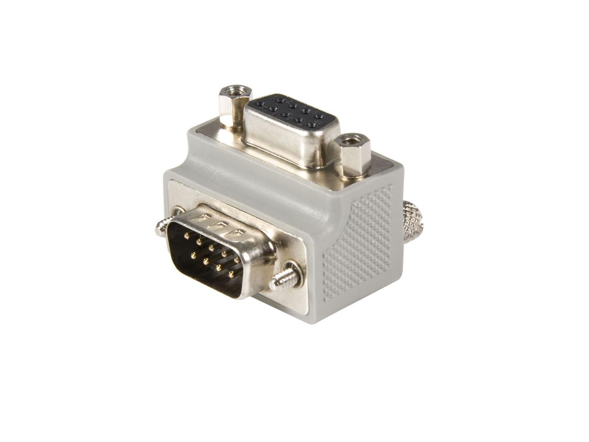 Startech.Com Right Angle Db9 To Db9 Serial Cable Adapter Type 2 -