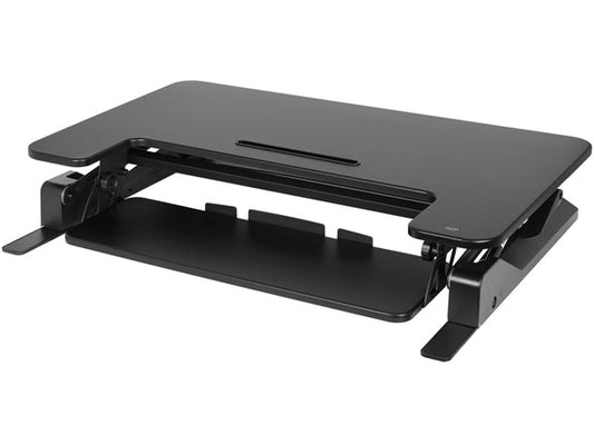 Monoprice Height Adjustable Gas-Spring Dual Handle Sit-Stand 36-In