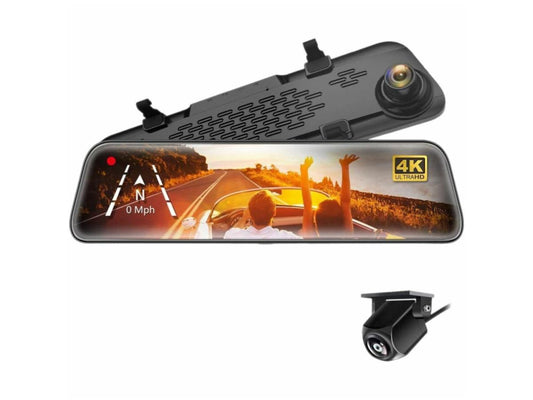 Rétroviseur Mygekogear Gekogear Orbit D400 11,8 pouces 4K Dash C