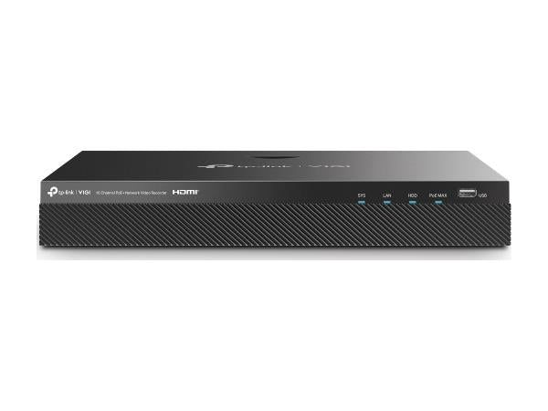 Grabador de vídeo en red PoE+ de 16 canales Tp-Link: un disco duro de 2 TB integrado