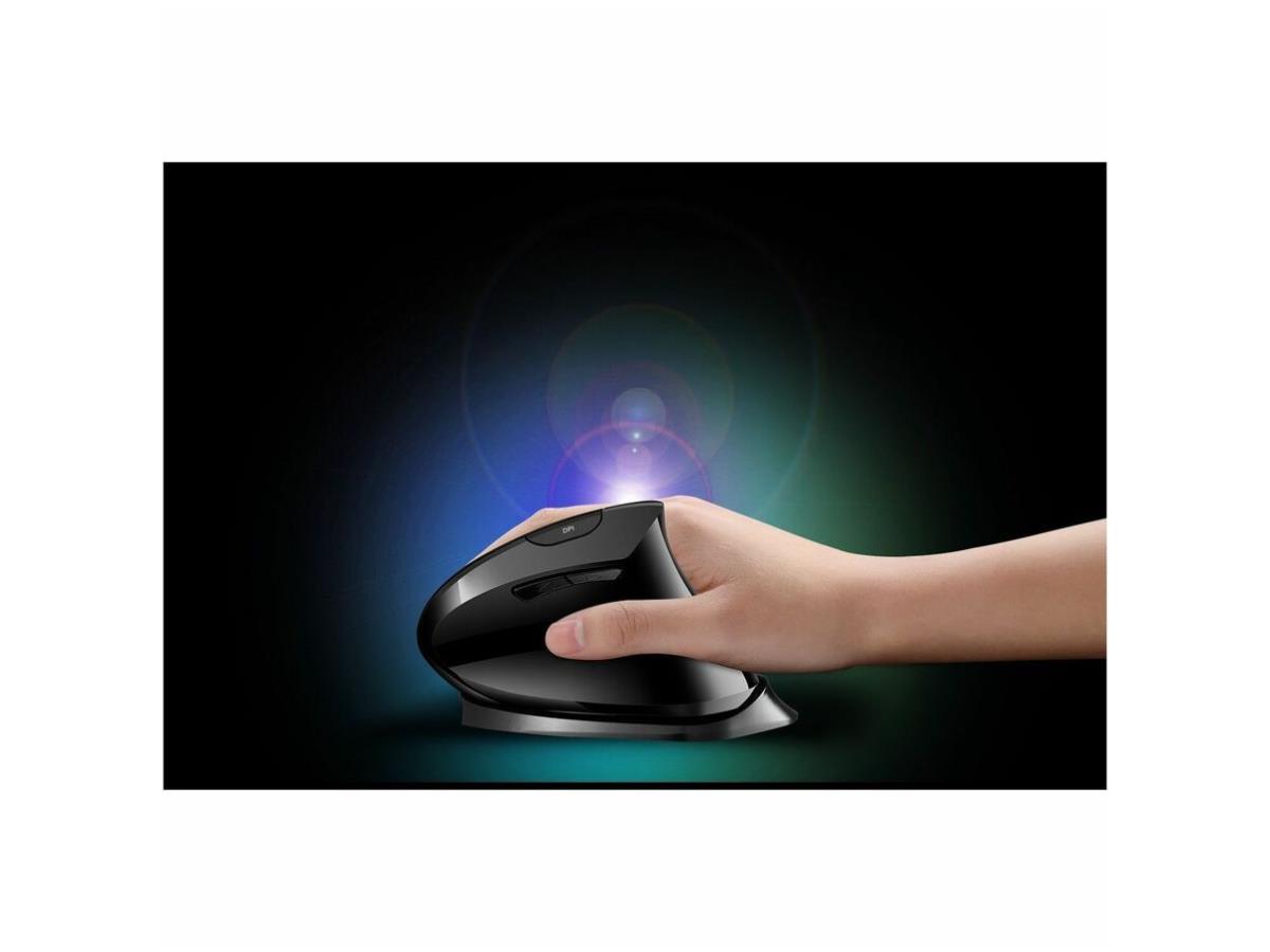 Ratón ergonómico vertical ajustable inalámbrico Adesso