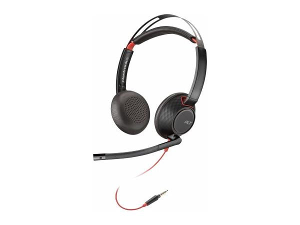 Casque HP Poly Blackwire 5220 - 3,5 mm