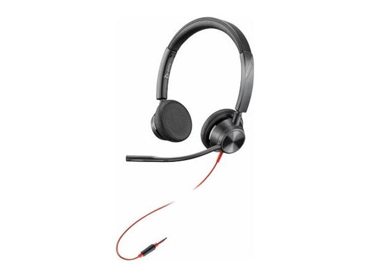 Casque HP Poly Blackwire 3325 - 3,5 mm
