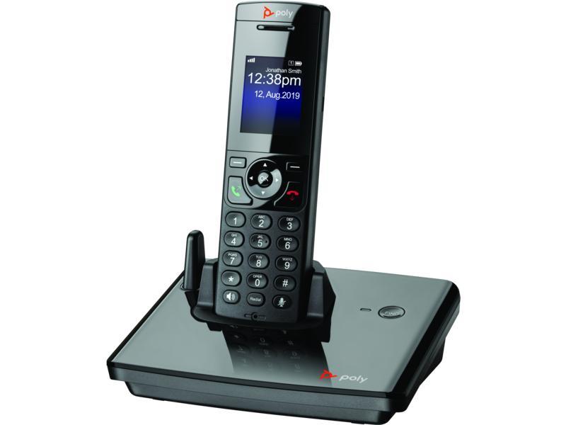 Batterie murale et clip ceinture pour HP Poly Vvx D230/60