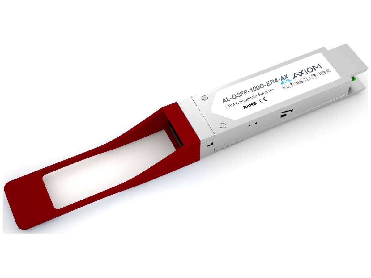 Émetteur-récepteur Axiom 100Gbase-Er4 Qsfp28 pour Alcatel - Al-Qsfp-100G-Er4