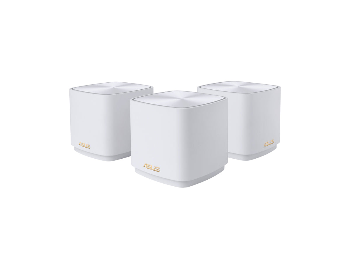 Le système Asus Zenwifi Xd5 se compose de trois Asus Ax3000 Wifi 6 R