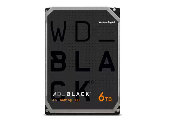 Western Digital Wd Black Gaming 6Tb Sata 7200Rpm 256Mb 3.5-Inch Hdd