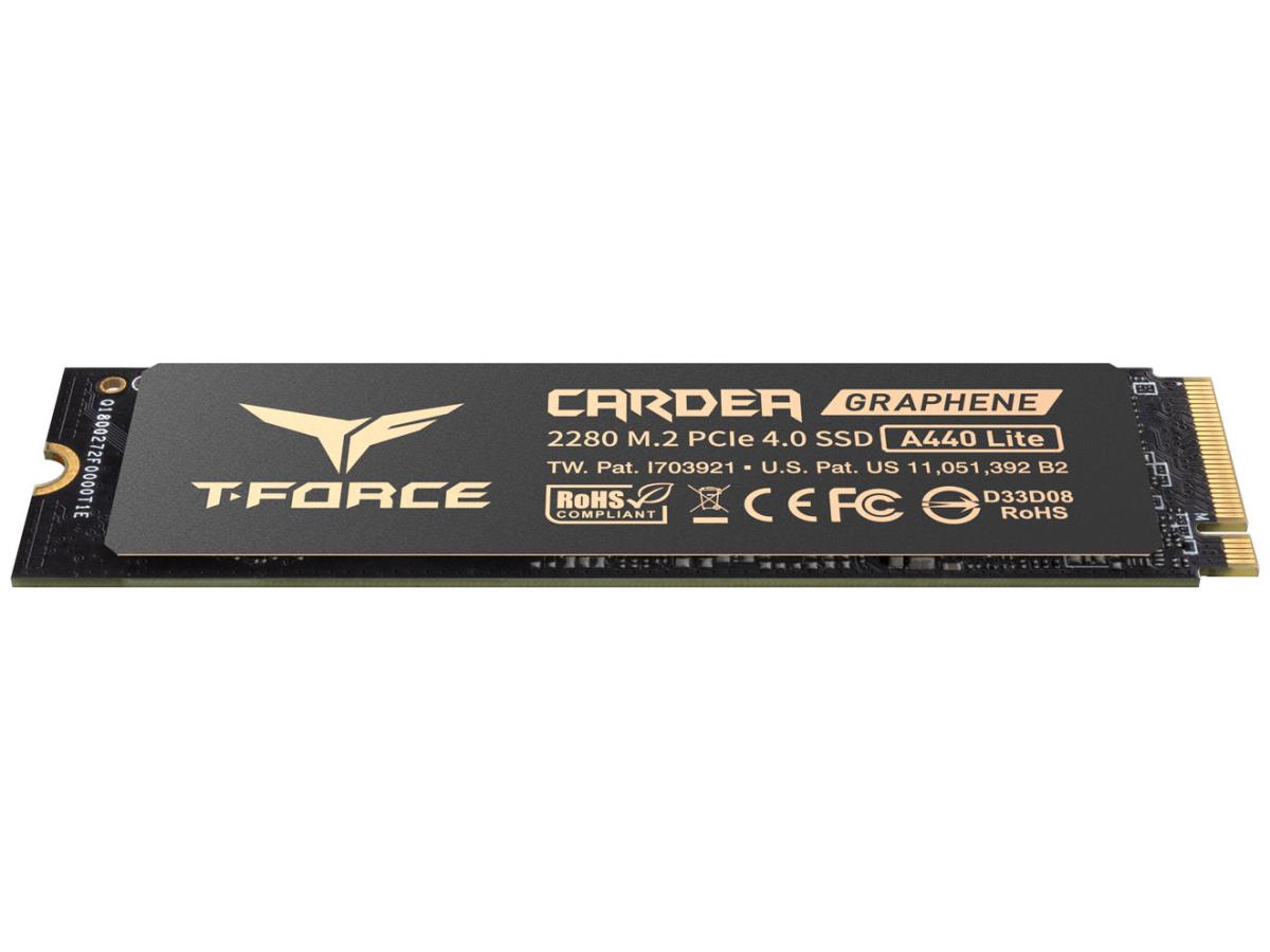 Unidad de estado sólido T-Force M.2-2280 PCI-E Gen4X4 A440 Lite de 2 TB con 3 ranuras para tarjeta gráfica