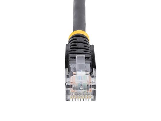 Cable de conexión sin enganches Startech.Com Cat5E/Cat5 negro de 5 m - Pat